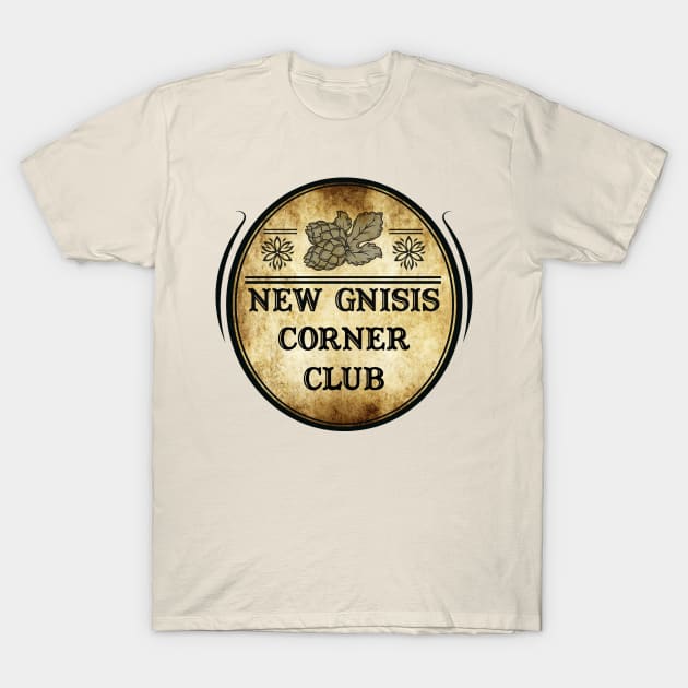 NEW GNISIS CORNER CLUB T-Shirt by theanomalius_merch